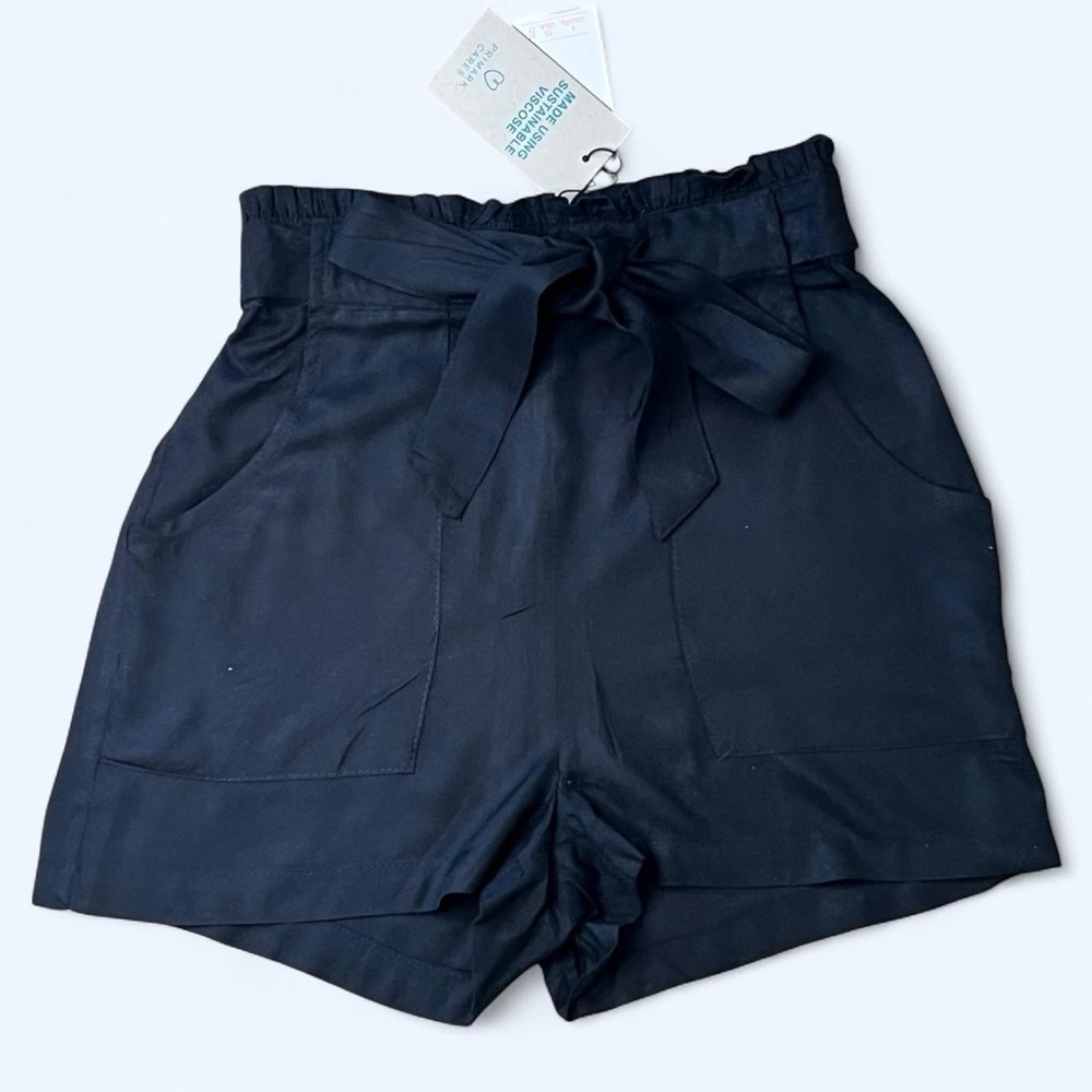 Primark High Waist Black Shorts